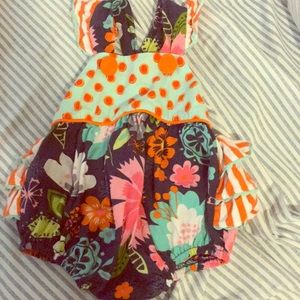 Baby Girl’s romper “Three Sisters” size 3 months